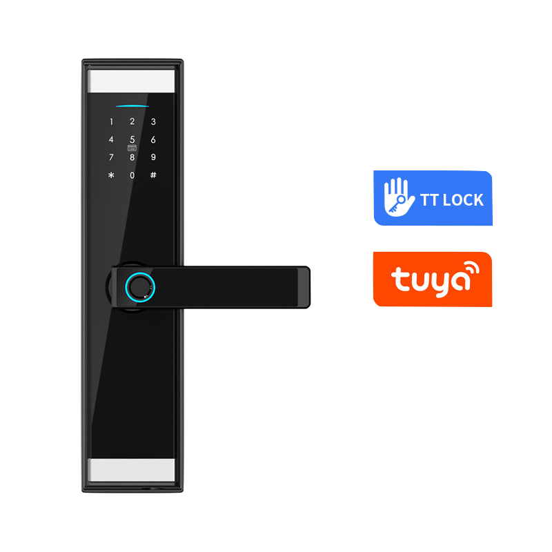 MS06 Tuya Wifi App Fingerprint Smart Door Lock