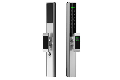 L106-F Wifi Fingerprint Tuya Glass Door Sliding Door Slim Lock for Home and Hotel