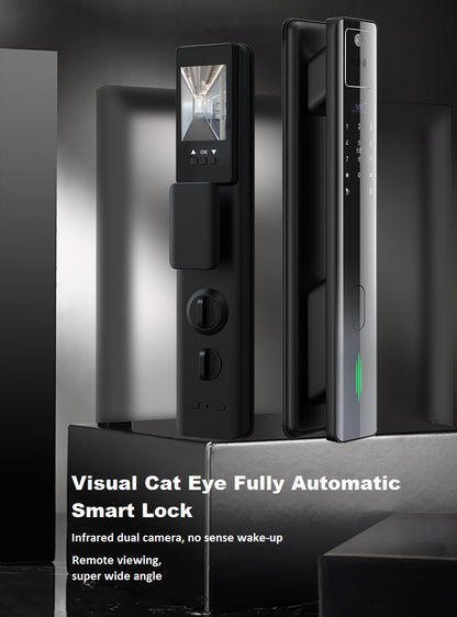 DF730 Wifi Tuya 3D Recognition Automatic with Online Intercom Smart Lock