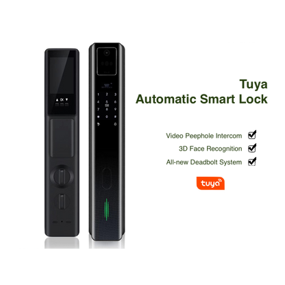 DF730 Wifi Tuya 3D Recognition Automatic with Online Intercom Smart Lock