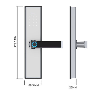 MS06-D Wifi Tuya/TTlock Smart Lock for Home, Hotel and Apartment