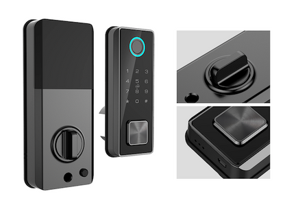 D2 BLE Tuya TTL Deadbolt Smart Lock for Personal and Hotel, Apartment Application